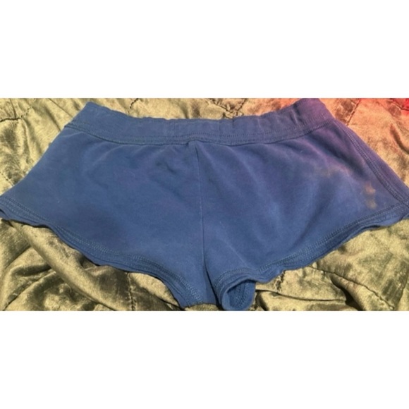 Abercrombie OS Blue Stringed Short Shorts - Picture 5 of 7